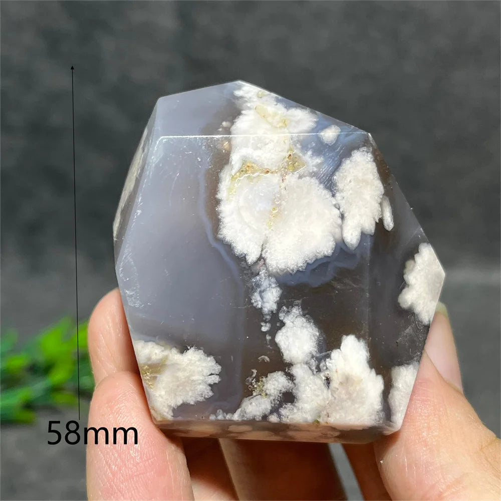 Flower Agate Crystal Free Form