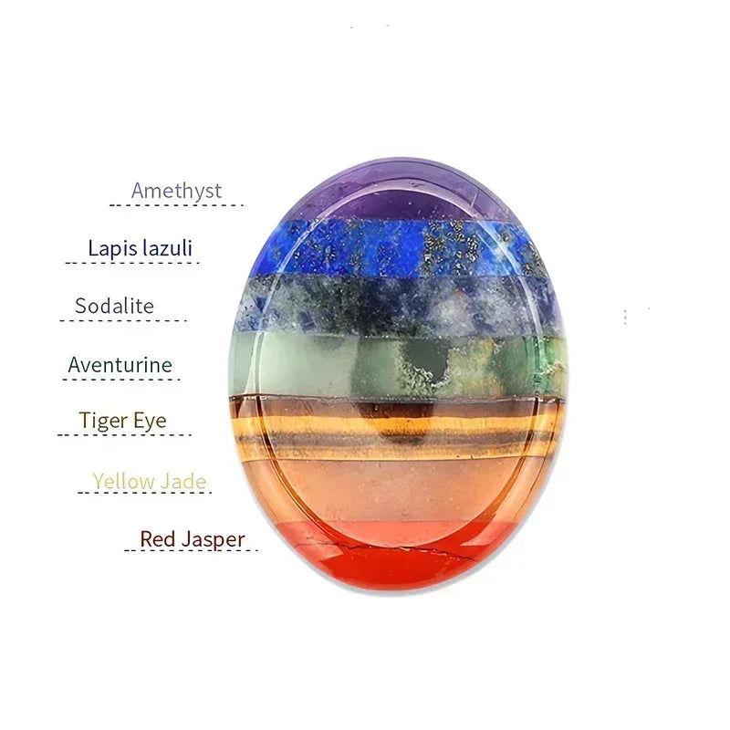 Crystal worry Stones