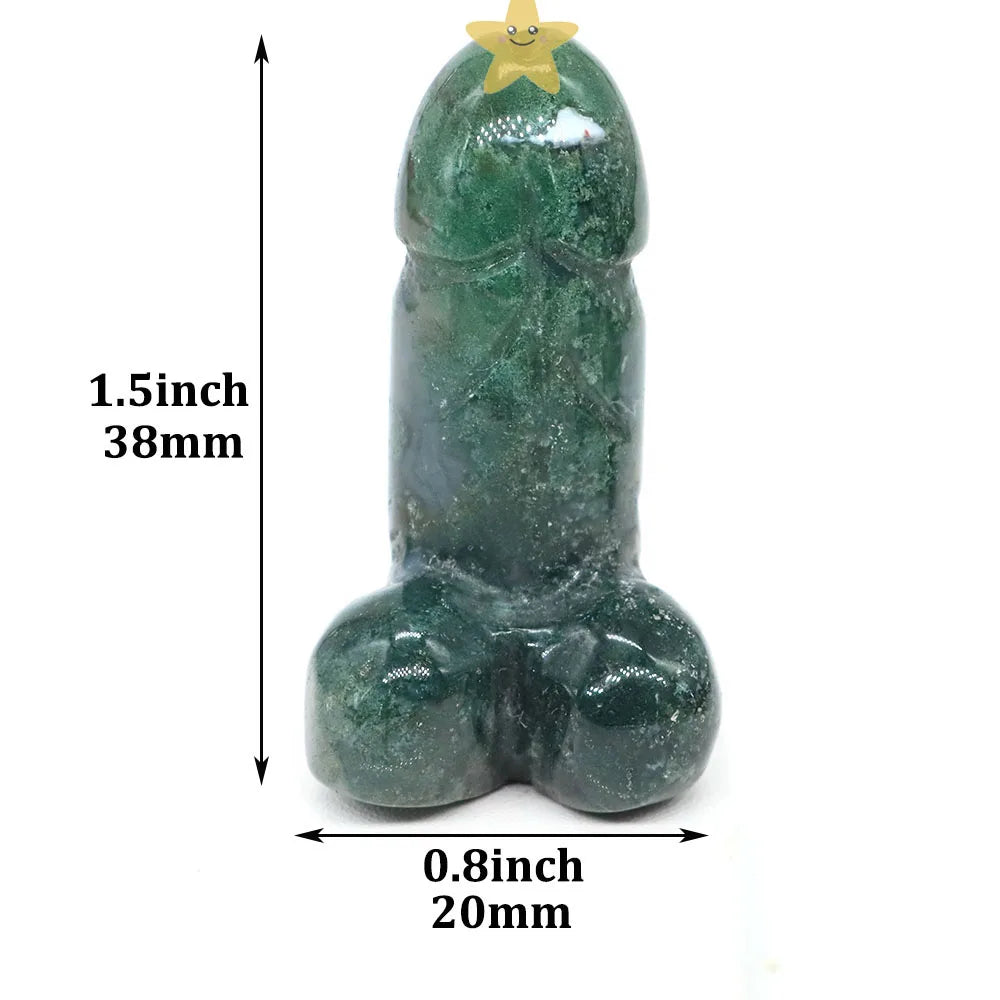 Mini Penis Crystal Carving