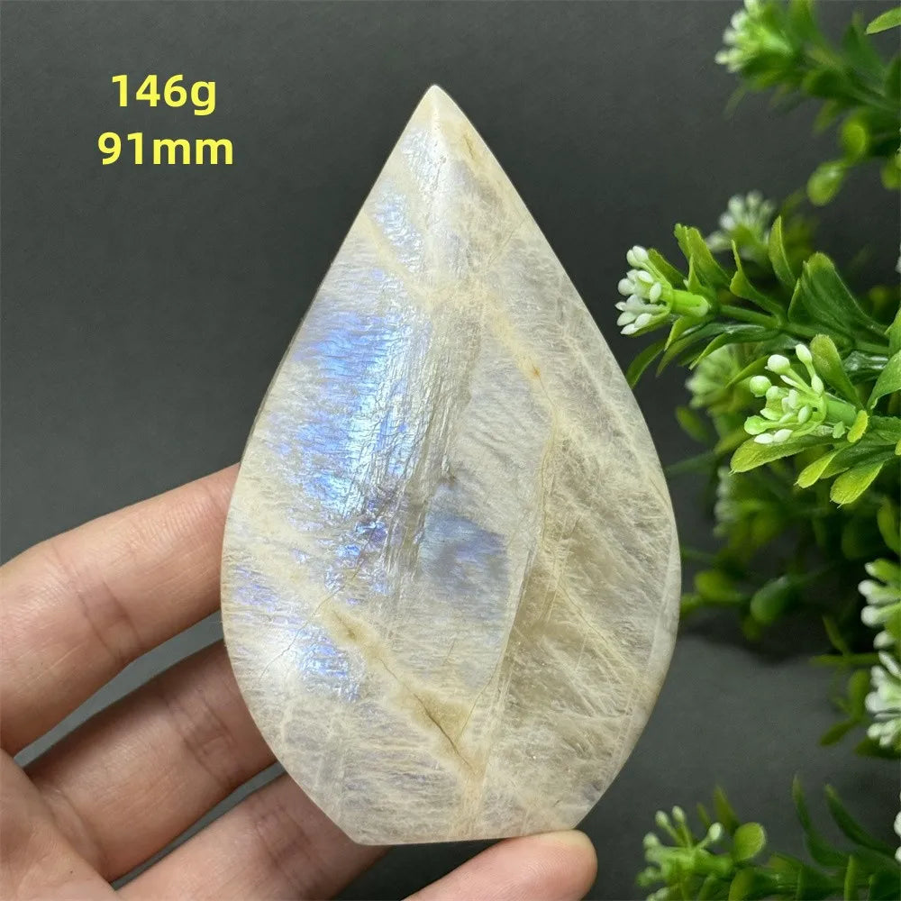 Moonstone Crystal Free Form Droplets