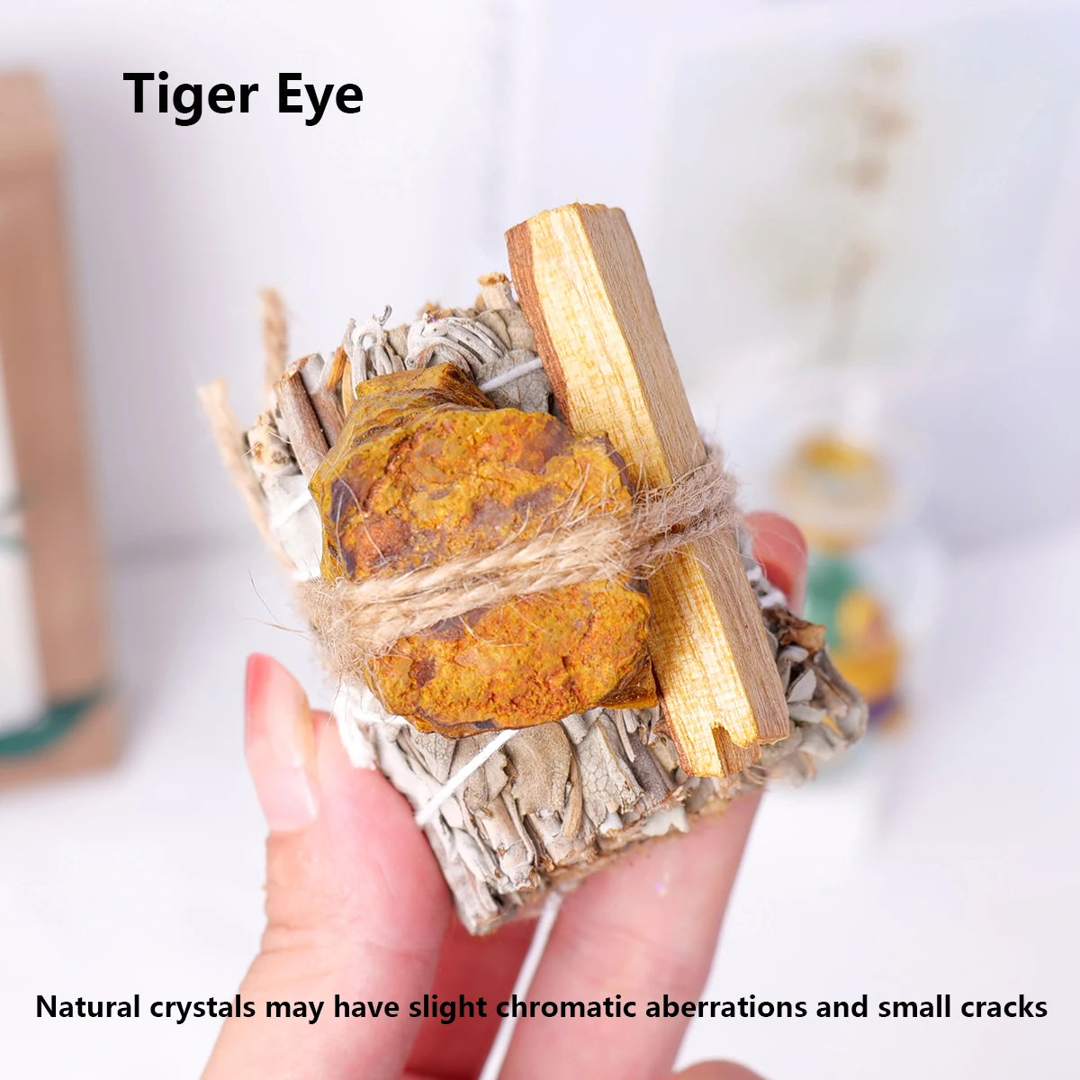 Mini Sacred Bundles -Herb,Incense,Crystal Bundle