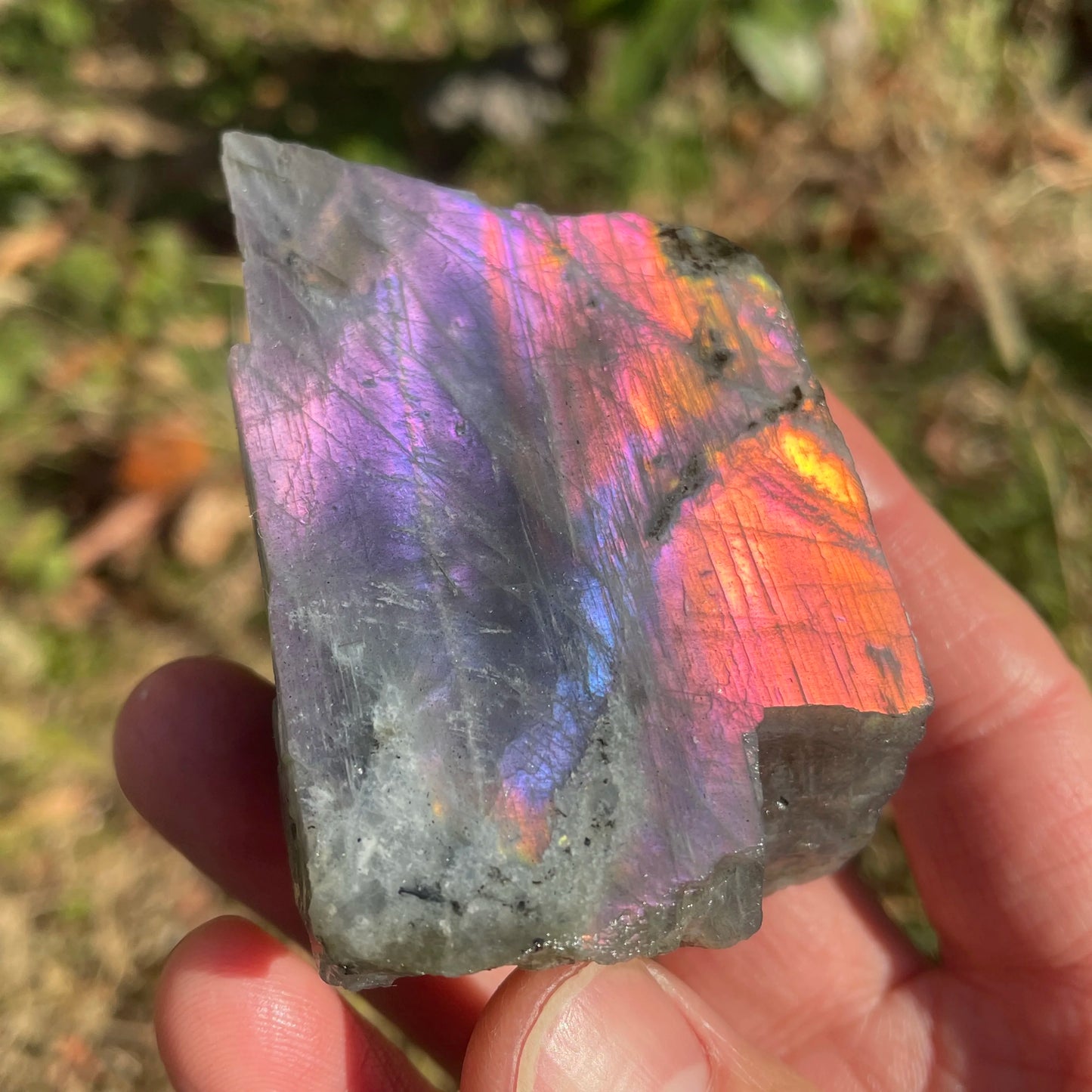 Purple Labradorite Slab