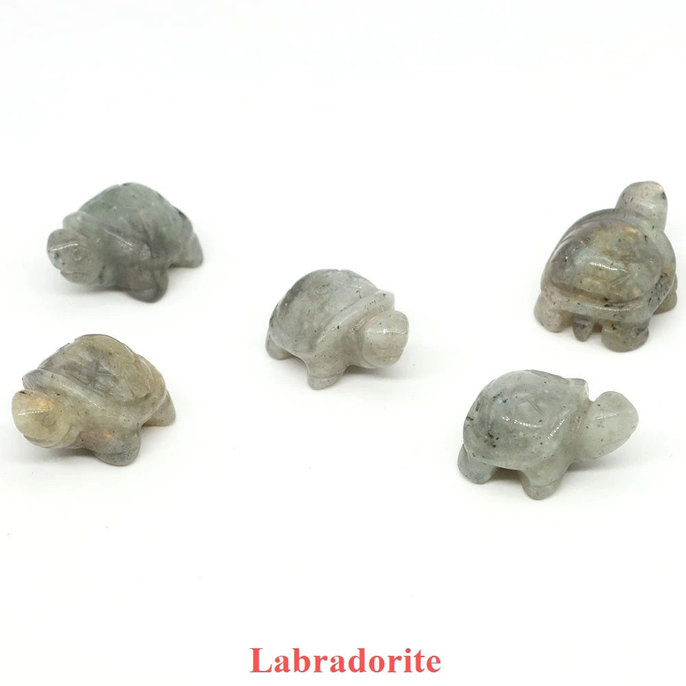 Mini Crystal Turtle Carvings