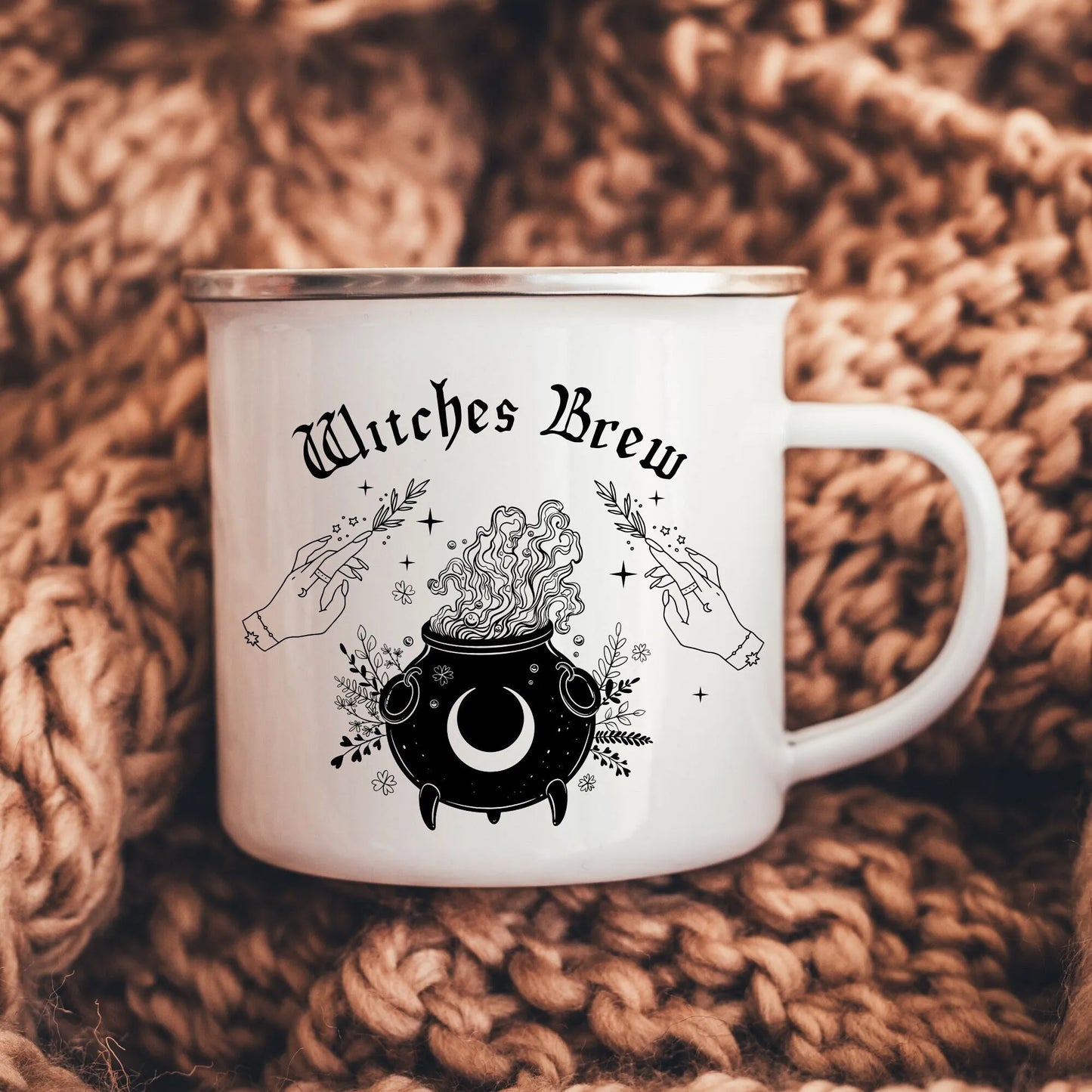 Witches Brew Enamel Mug - 12oz