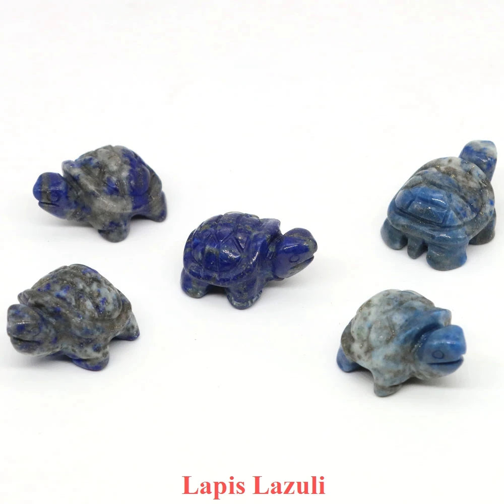 Mini Crystal Turtle Carvings