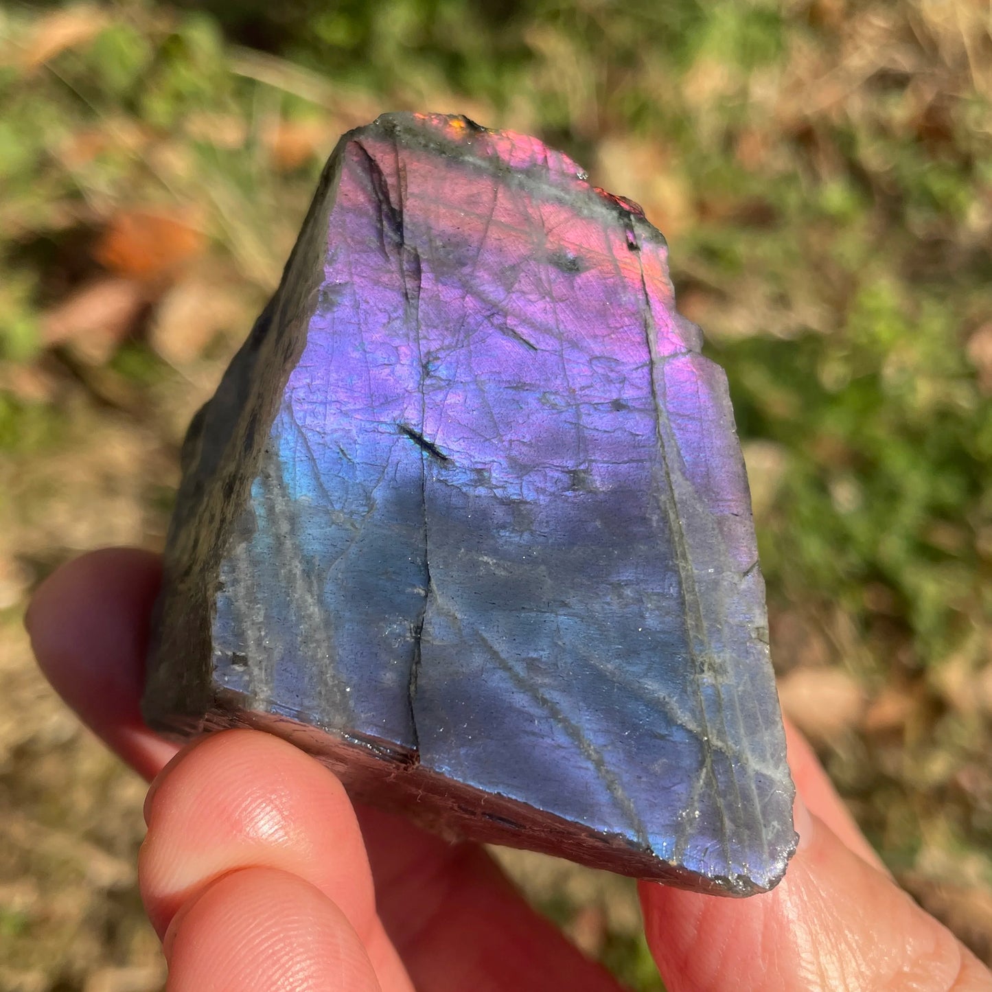 Purple Labradorite Slab