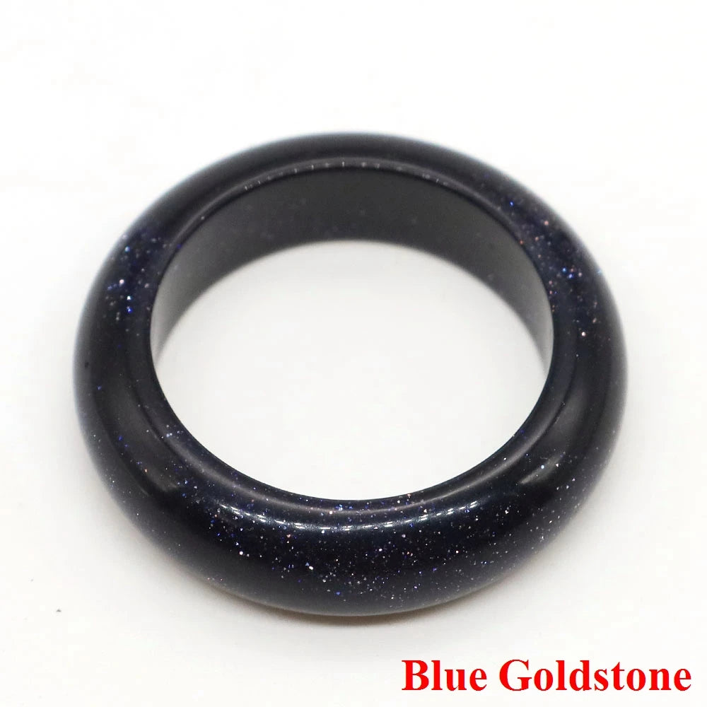 Solid Crystal Rings