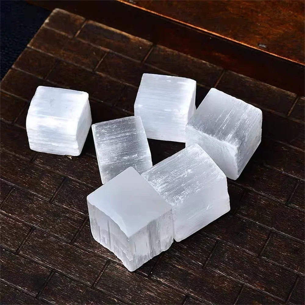 Selenite Crystal Cubes