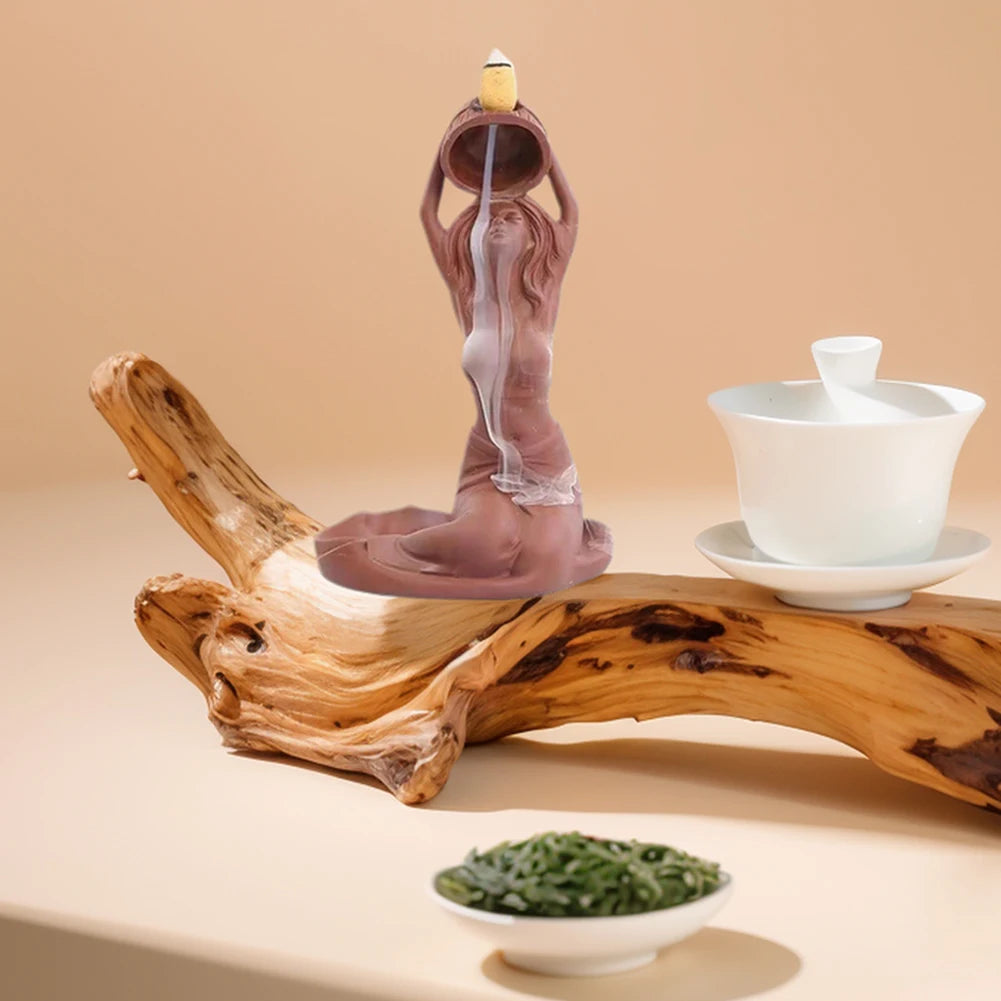 Goddess Back Flow Incense Burner