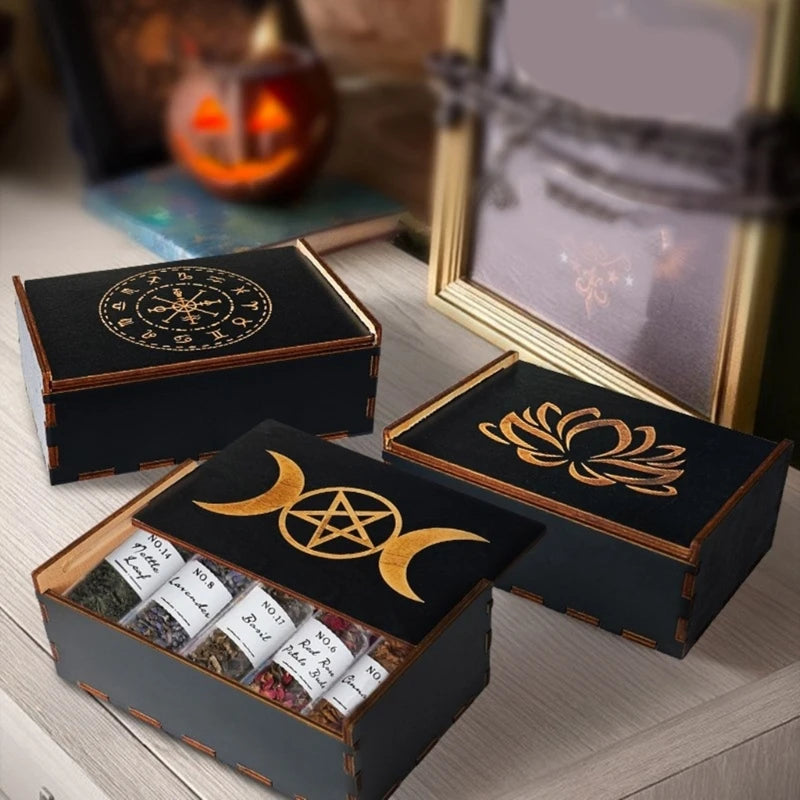 Small Altar box - Black Collection