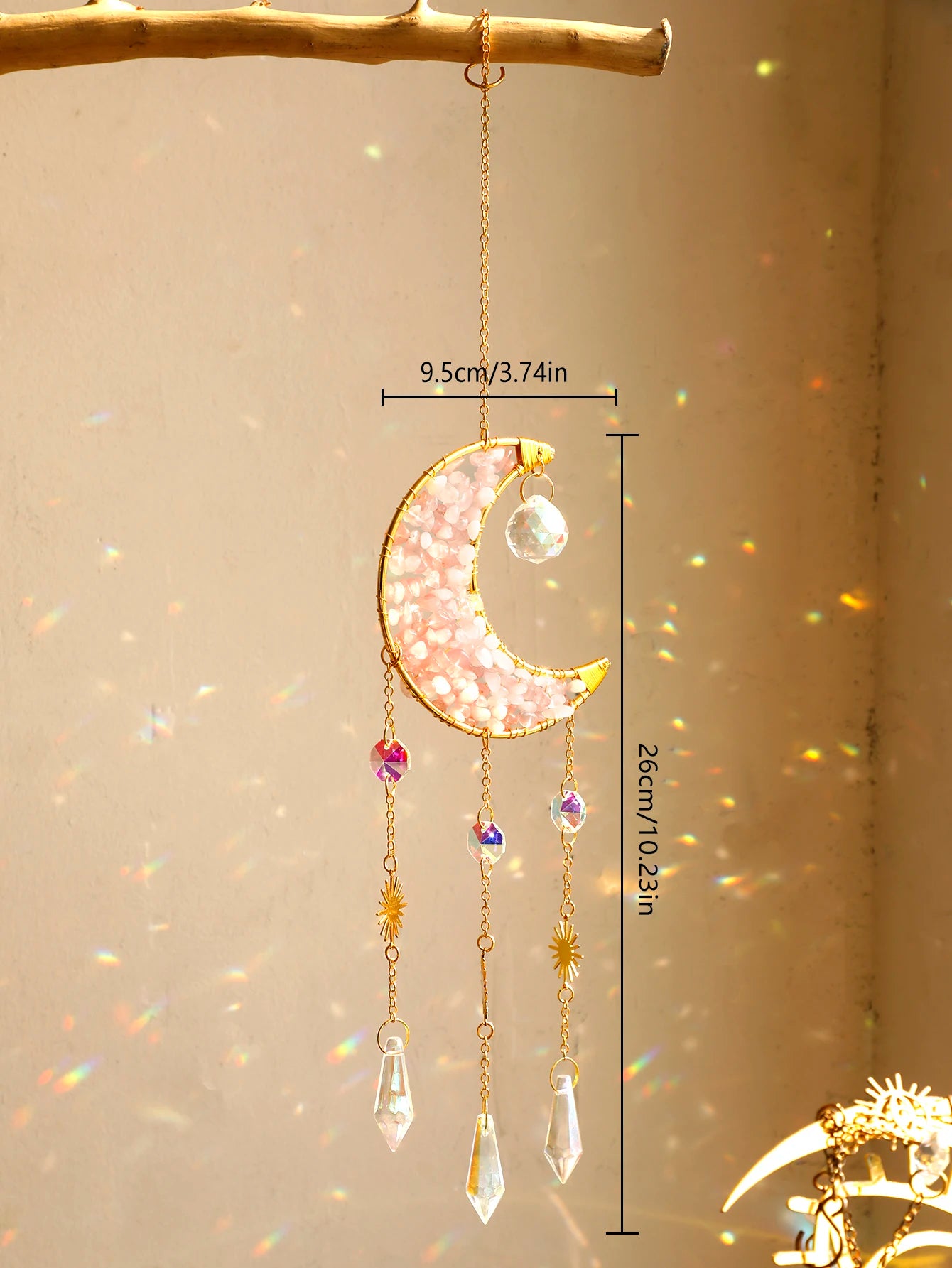Crystal Suncatchers - Cresent Collection