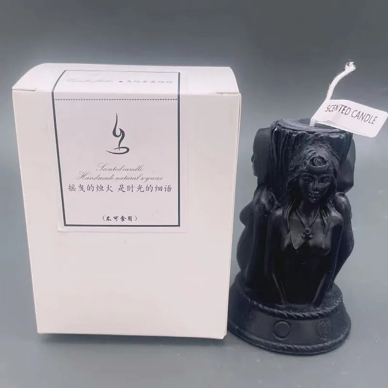 Triple Goddesses Body Candle