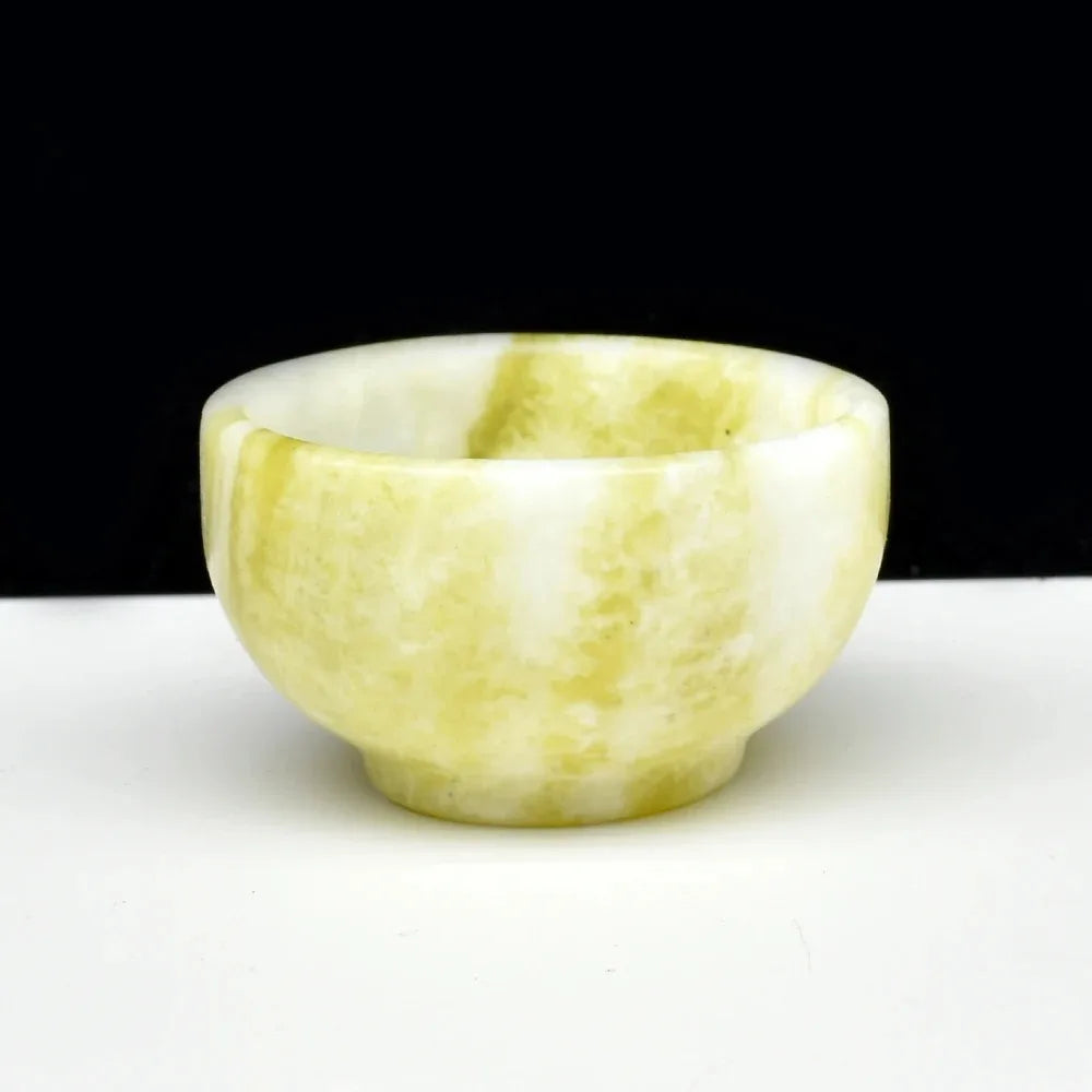 Small Jade Crystal Bowl