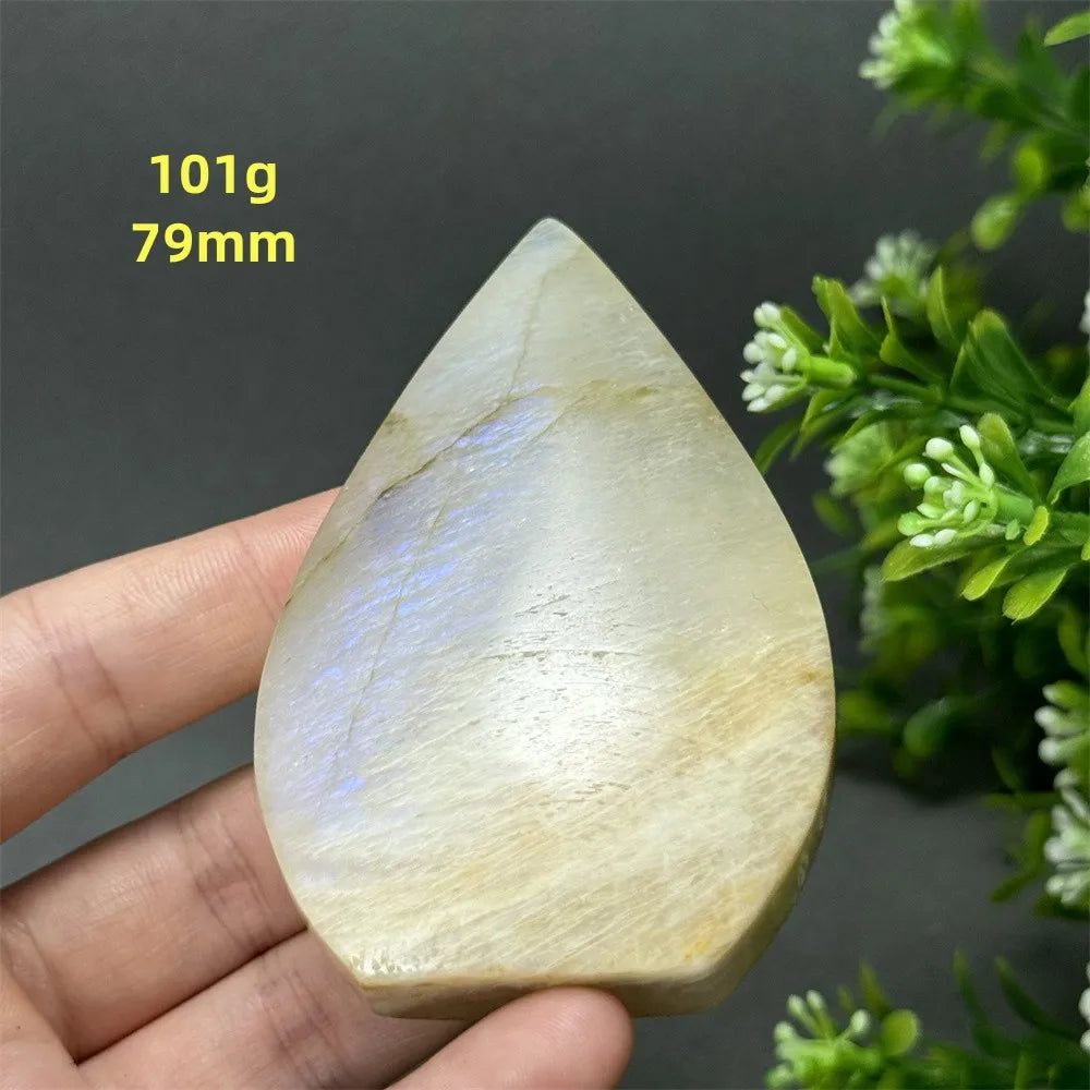 Moonstone Crystal Free Form Droplets