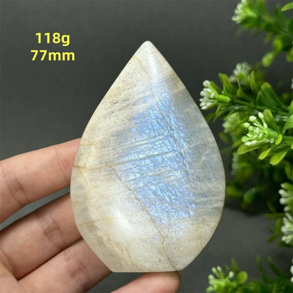 Moonstone Crystal Free Form Droplets