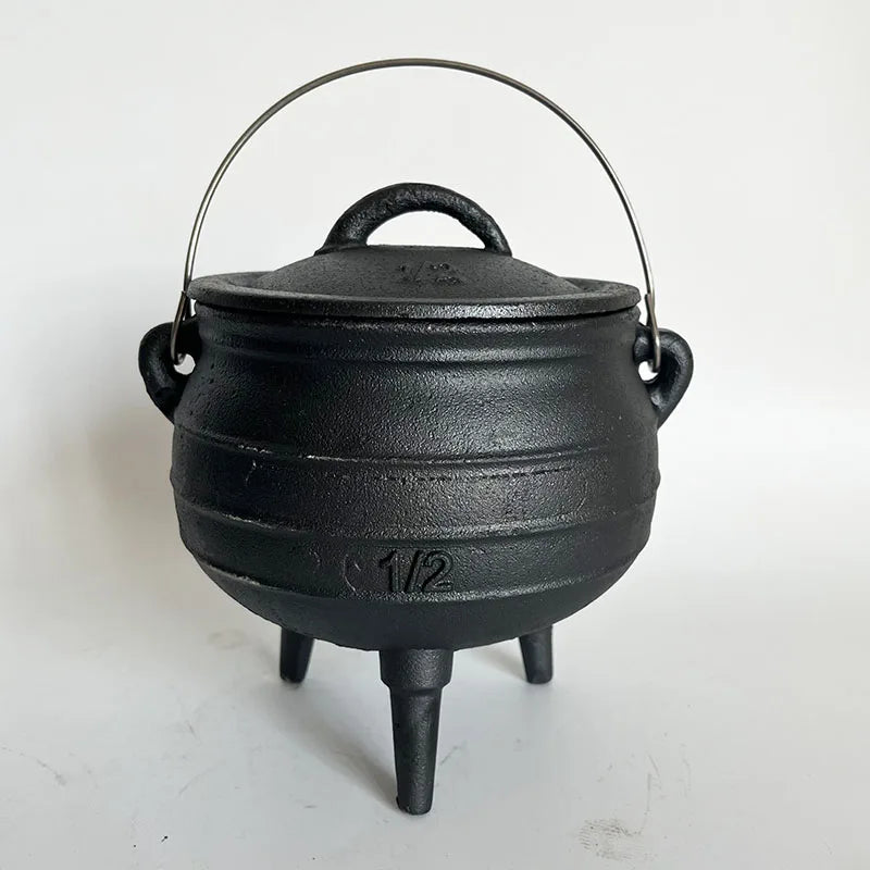 Medium Cast Iron Cauldron 1.2L