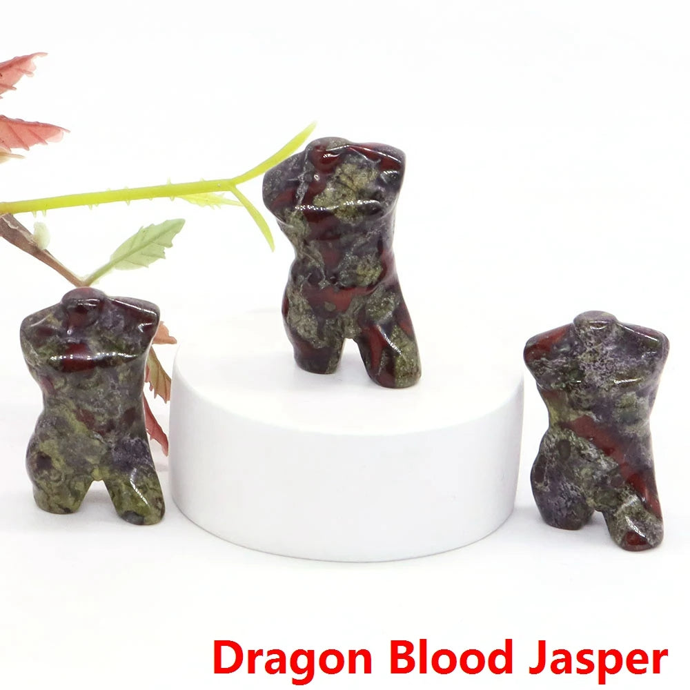 Mini Crystal Adonis Body Carvings