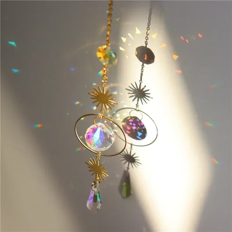 Crystal Suncatchers - Golden Sol Collection