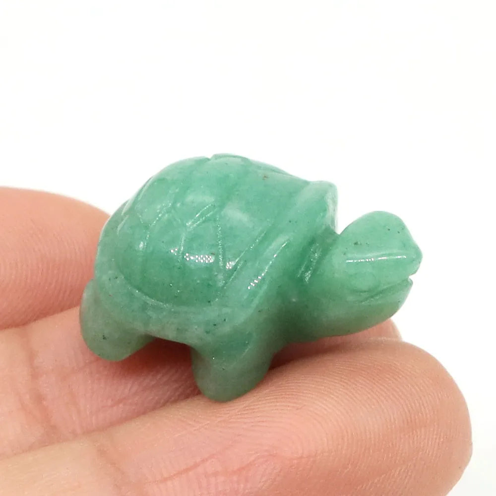 Mini Crystal Turtle Carvings