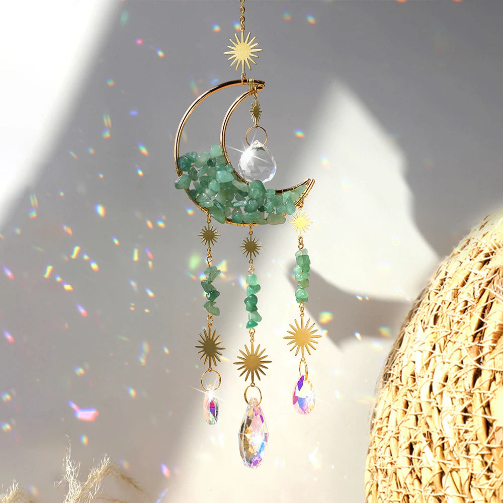 Crystal Suncatchers - Cresent Collection
