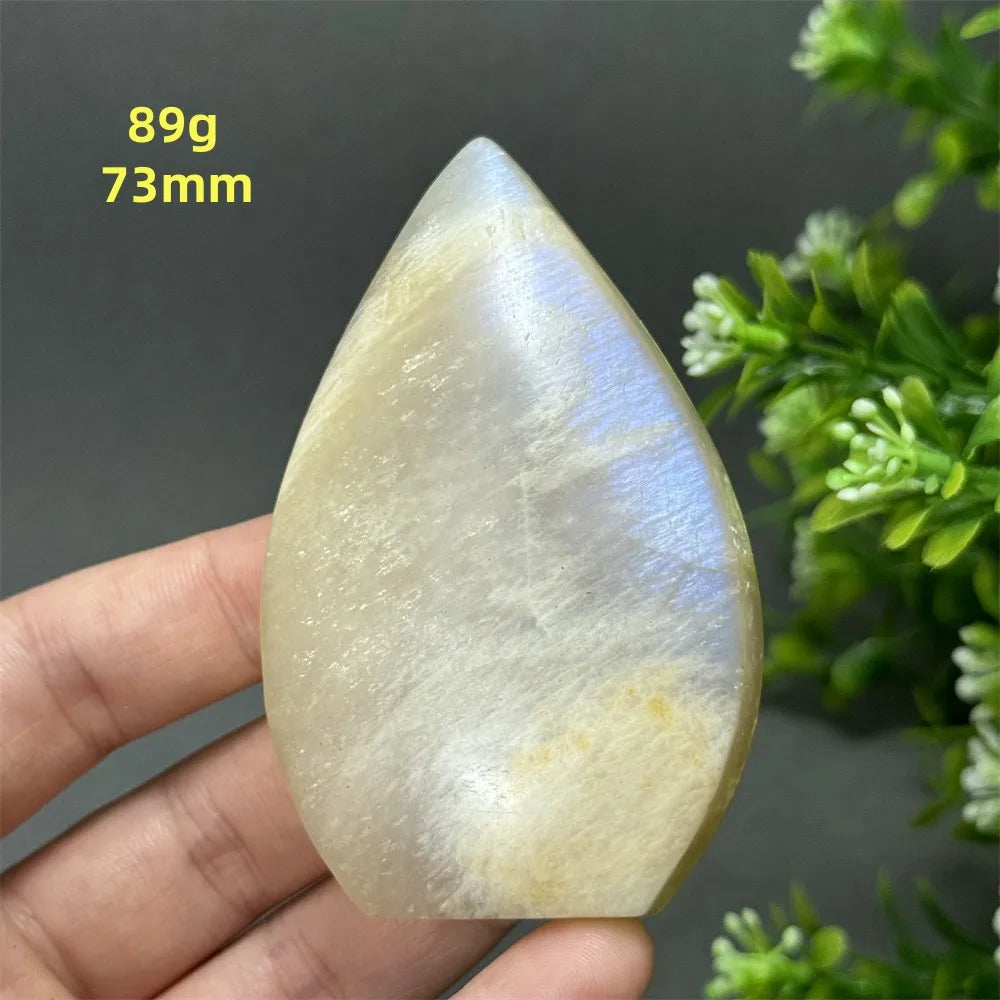 Moonstone Crystal Free Form Droplets