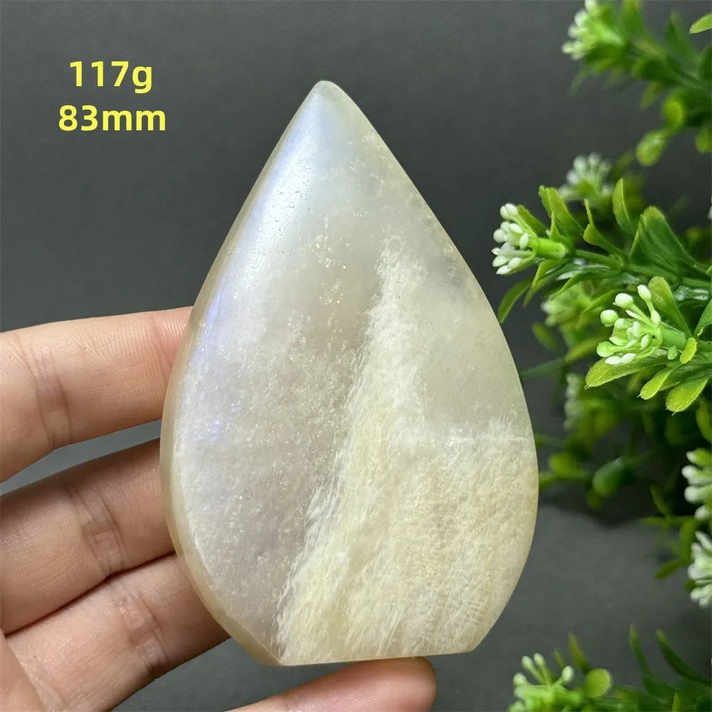 Moonstone Crystal Free Form Droplets