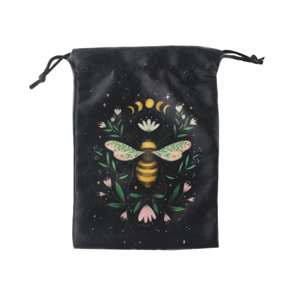 Tarot/Oracle Deck Bags - Moth and Botanicals Collection