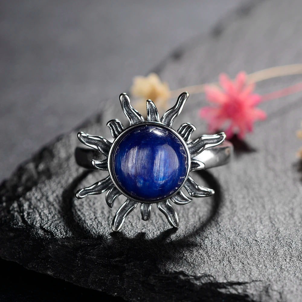 925 Sterling Silver Rings - Kyanite Collection - non-plated