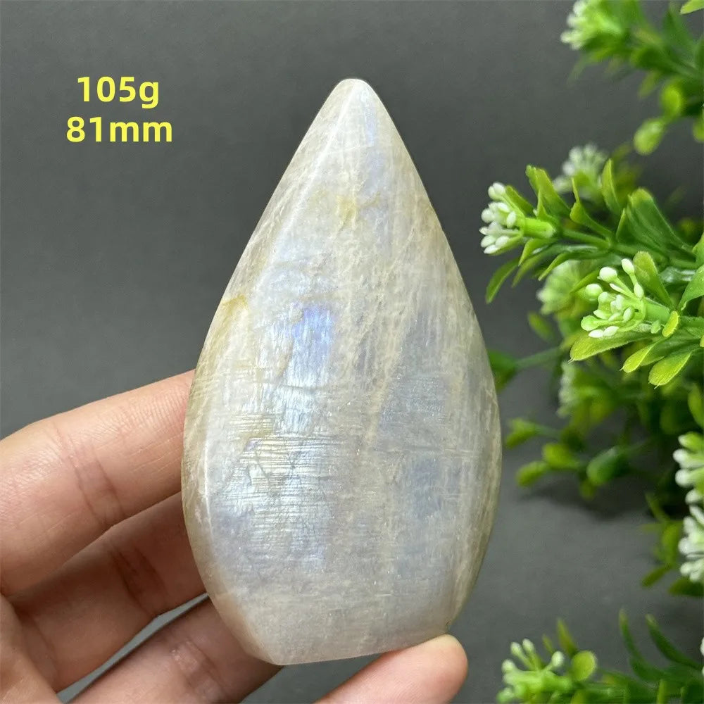Moonstone Crystal Free Form Droplets