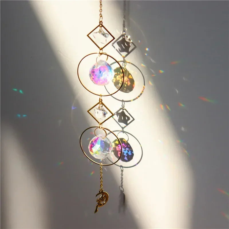 Crystal Suncatchers - Golden Sol Collection