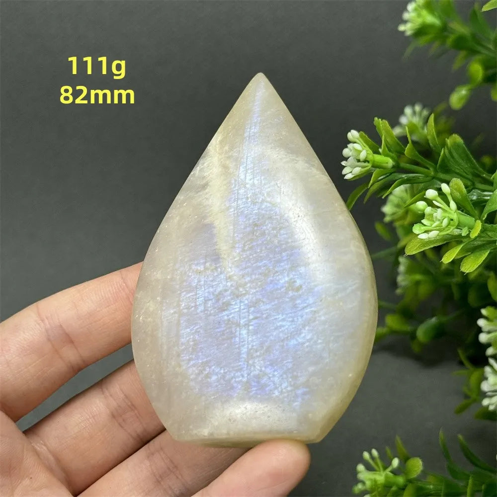 Moonstone Crystal Free Form Droplets