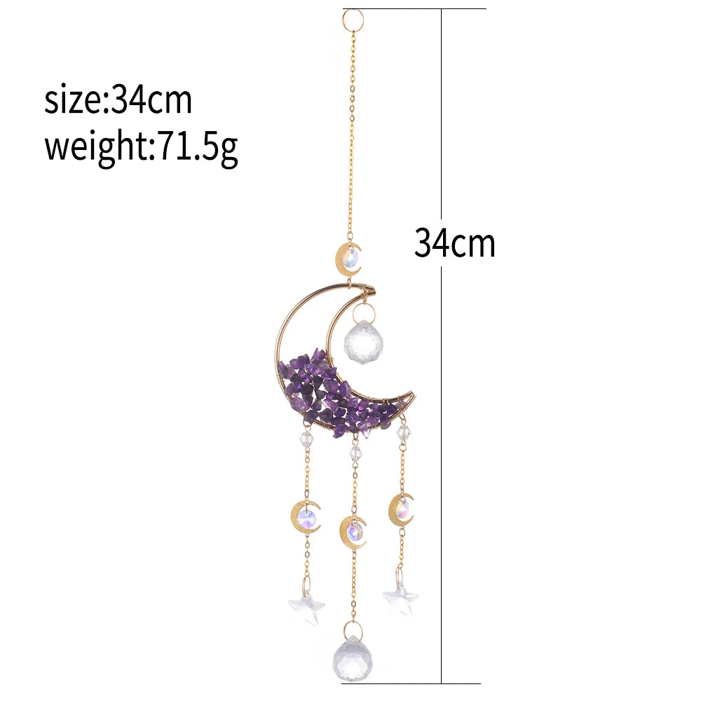 Crystal Suncatchers - Cresent Collection