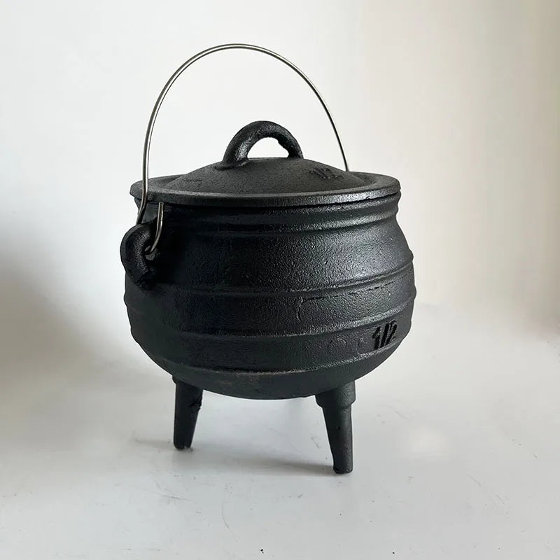 Medium Cast Iron Cauldron 1.2L