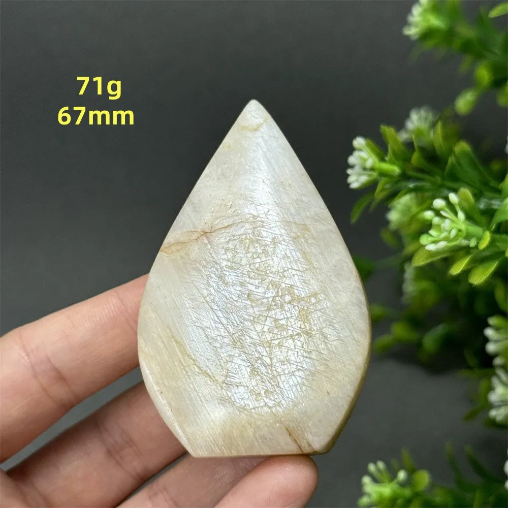 Moonstone Crystal Free Form Droplets