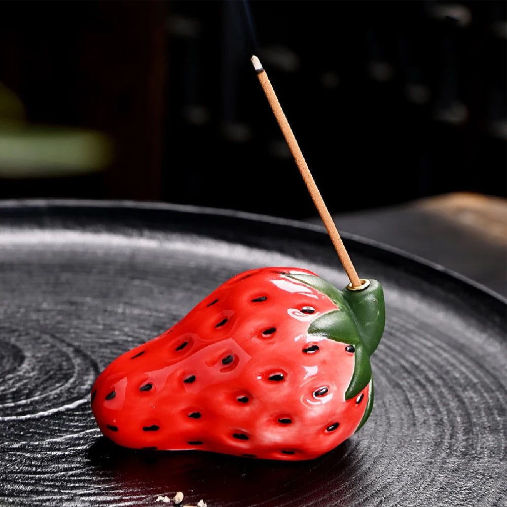 Oh Look, A Strawberry incense Holder