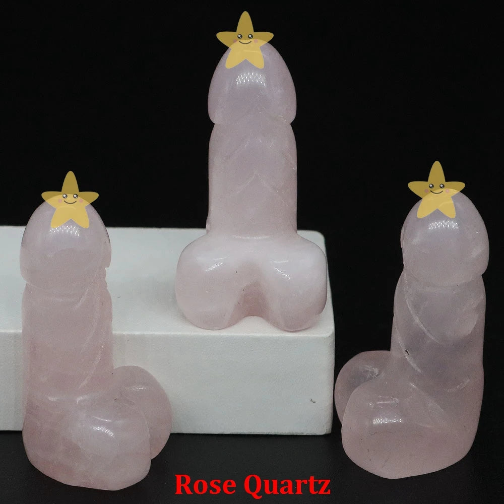 Mini Penis Crystal Carving