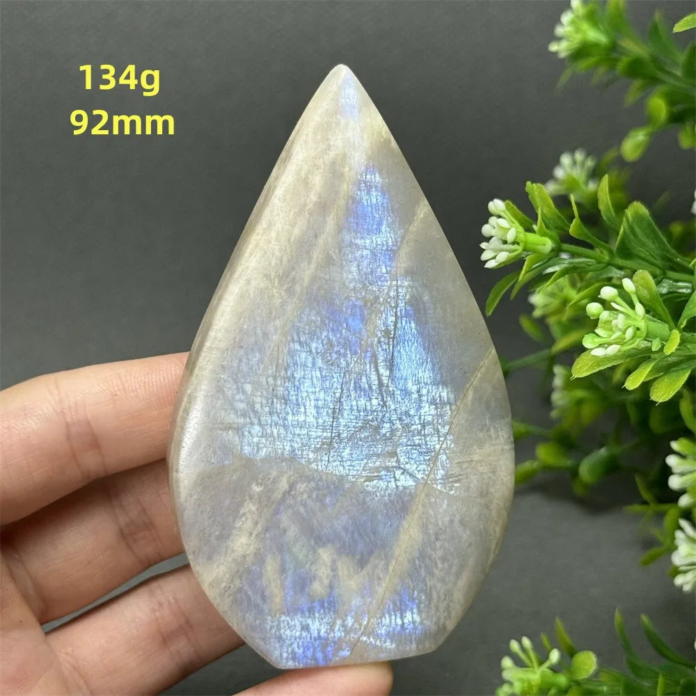 Moonstone Crystal Free Form Droplets