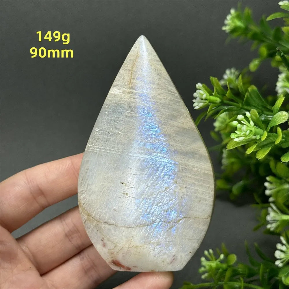 Moonstone Crystal Free Form Droplets