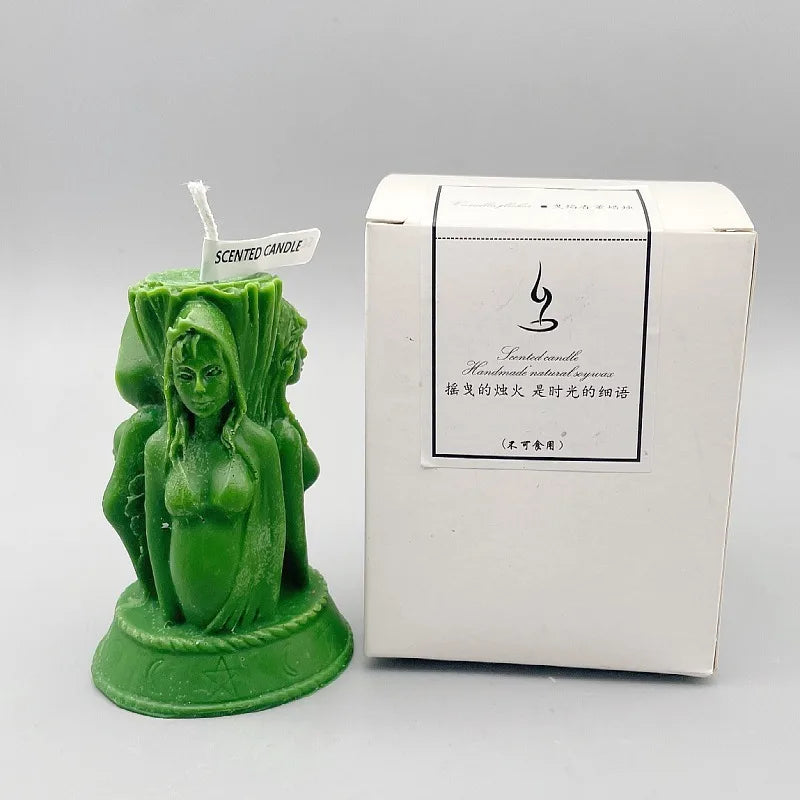 Triple Goddesses Body Candle