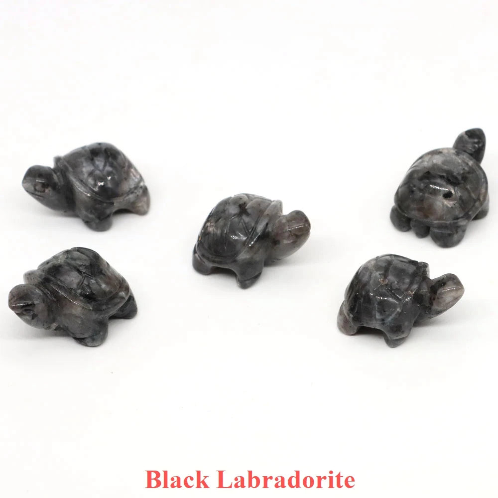 Mini Crystal Turtle Carvings