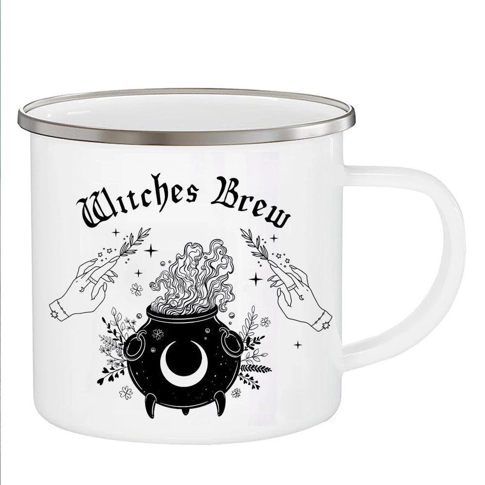 Witches Brew Enamel Mug - 12oz