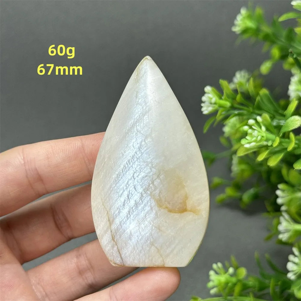 Moonstone Crystal Free Form Droplets