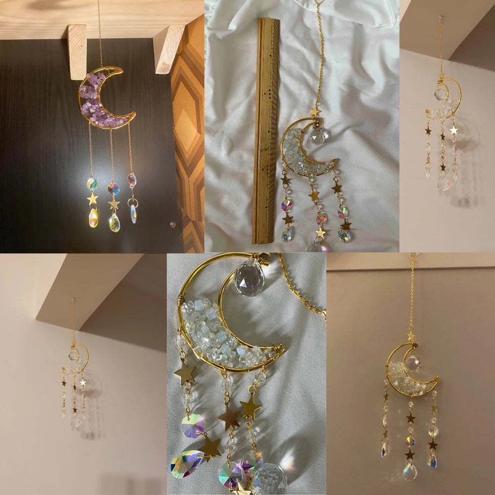 Crystal Suncatchers - Cresent Collection