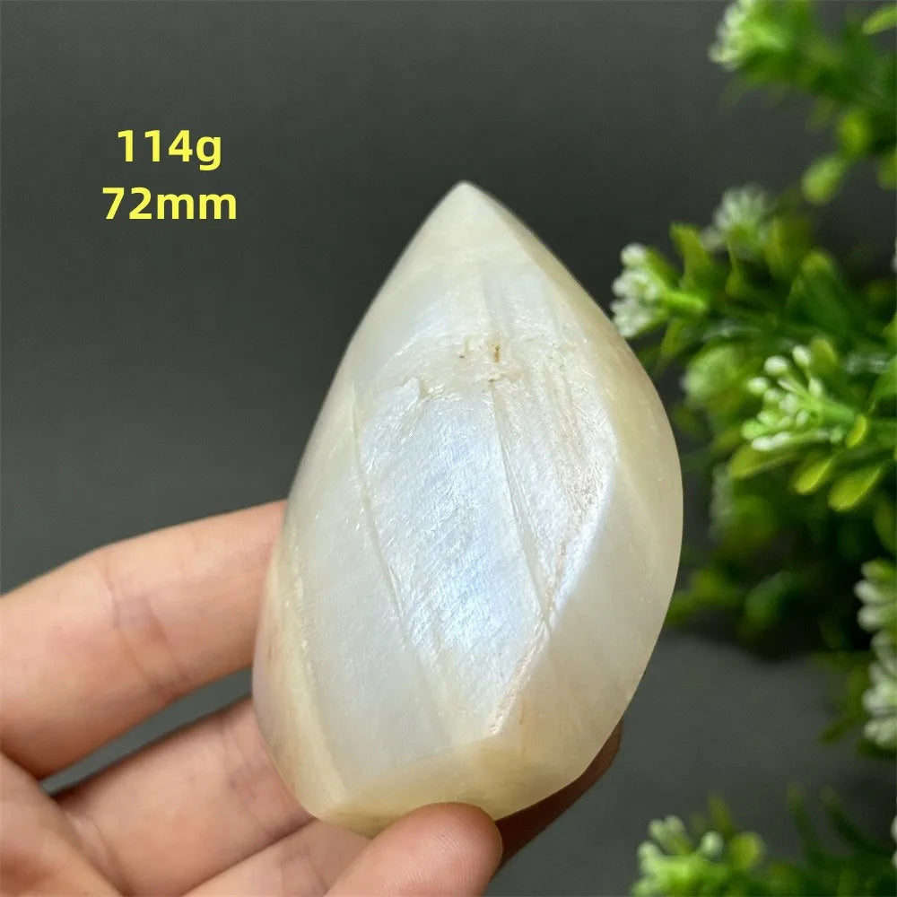 Moonstone Crystal Free Form Droplets