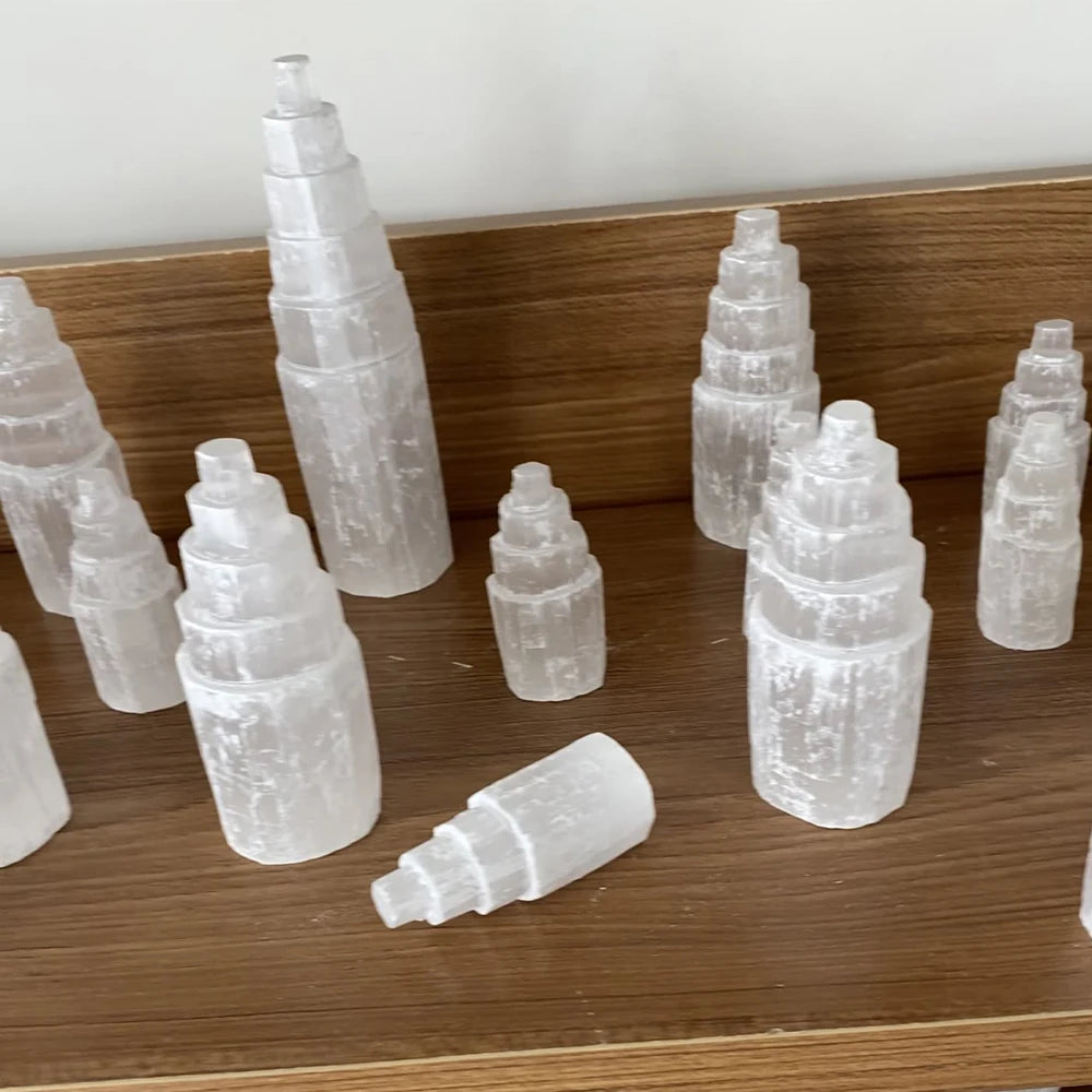 Selenite Crystal Tower