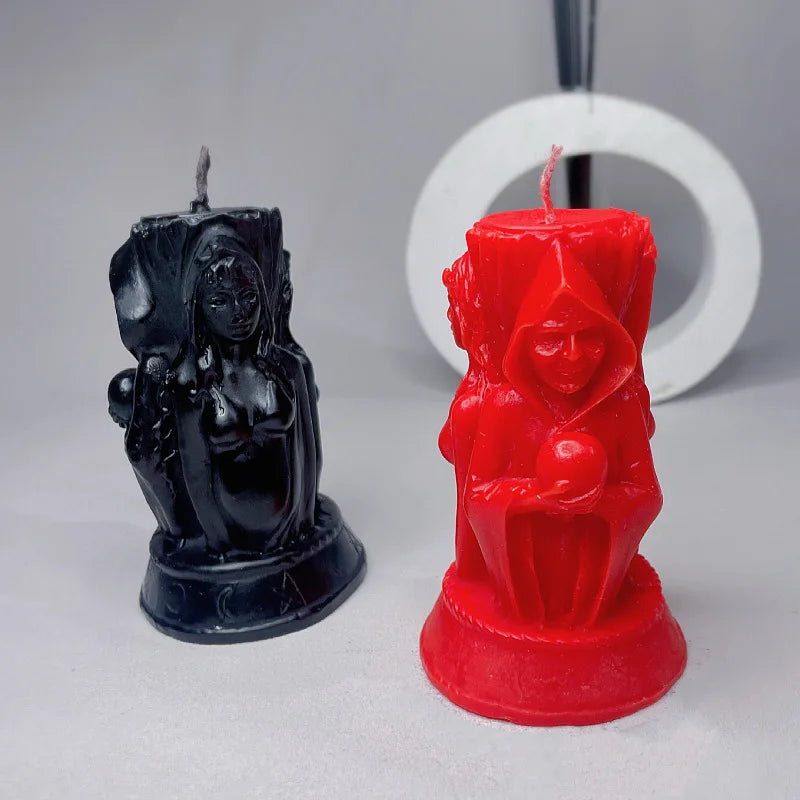 Triple Goddesses Body Candle