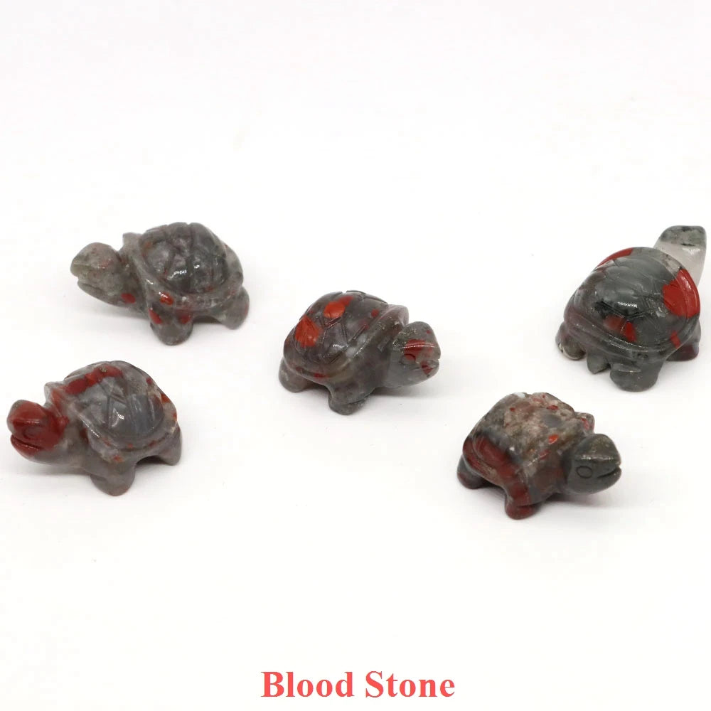 Mini Crystal Turtle Carvings