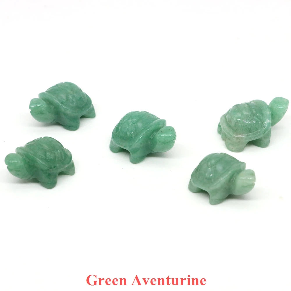 Mini Crystal Turtle Carvings