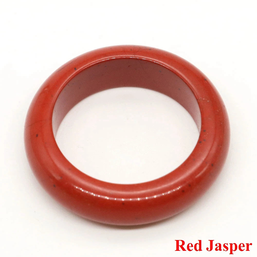 Solid Crystal Rings