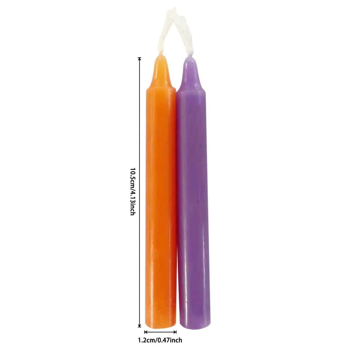 Unscented Chime Candles -100 Pack